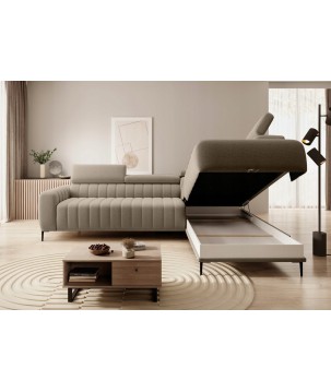 Narożnik GANDI 120 Prawostronny system włoski Salvador 03 Cappucino WERSAL