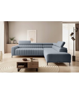 Narożnik GANDI 120 Prawostronny system włoski Salvador 14 Szary WERSAL