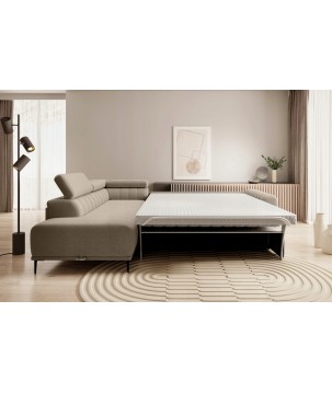 Narożnik GANDI 140 Lewostronny system włoski Salvador 03 Cappucino WERSAL