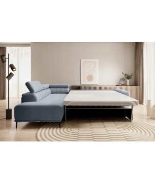 Narożnik GANDI 140 Lewostronny system włoski Salvador 14 Szary WERSAL