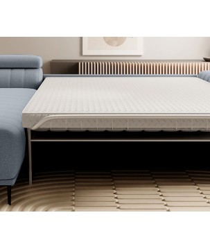 Narożnik GANDI 140 Prawostronny system włoski Salvador 14 Szary WERSAL