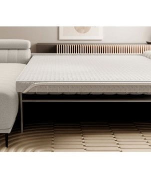 Narożnik GANDI 160 Lewostronny system włoski Salvador 01 Beżowy WERSAL