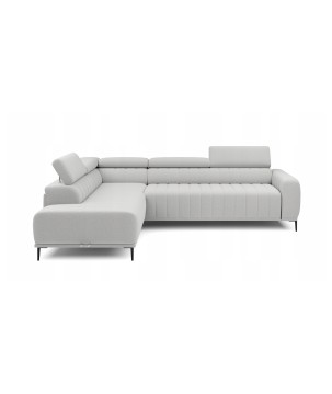 Narożnik GANDI 160 Lewostronny system włoski Salvador 13 Popielaty WERSAL