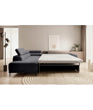 Narożnik GANDI 160 Lewostronny system włoski Salvador 16 Grafitowy WERSAL