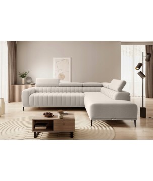 Narożnik GANDI 160 Prawostronny system włoski Salvador 01 Beżowy WERSAL