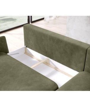 Narożnik SOLANO funkcja spania pojemnik poduszki Element 11 WERSAL