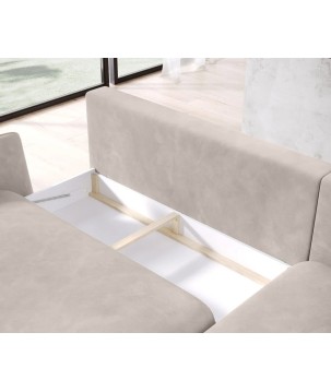 Narożnik SOLANO funkcja spania pojemnik poduszki Element 17 WERSAL