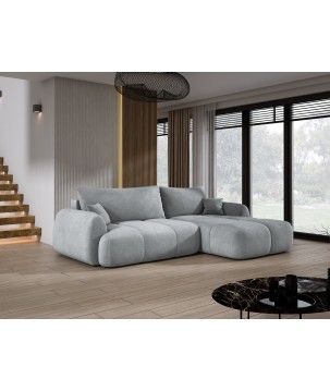 Narożnik COCO z funkcją spania poduszkami i pojemnikiem Cloud 81 DOMOHOME