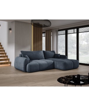 Narożnik COCO z funkcją spania poduszkami i pojemnikiem Cloud 97 DOMOHOME