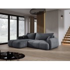 Narożnik COCO z funkcją spania poduszkami i pojemnikiem Cloud 91 DOMOHOME