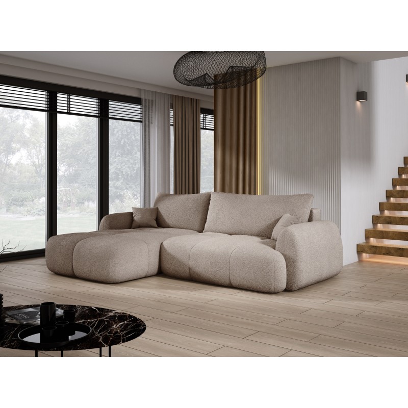 Narożnik COCO z funkcją spania poduszkami i pojemnikiem Now Or Never 16 DOMOHOME