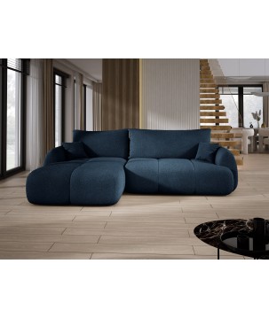 Narożnik COCO z funkcją spania poduszkami i pojemnikiem Now Or Never 79 DOMOHOME