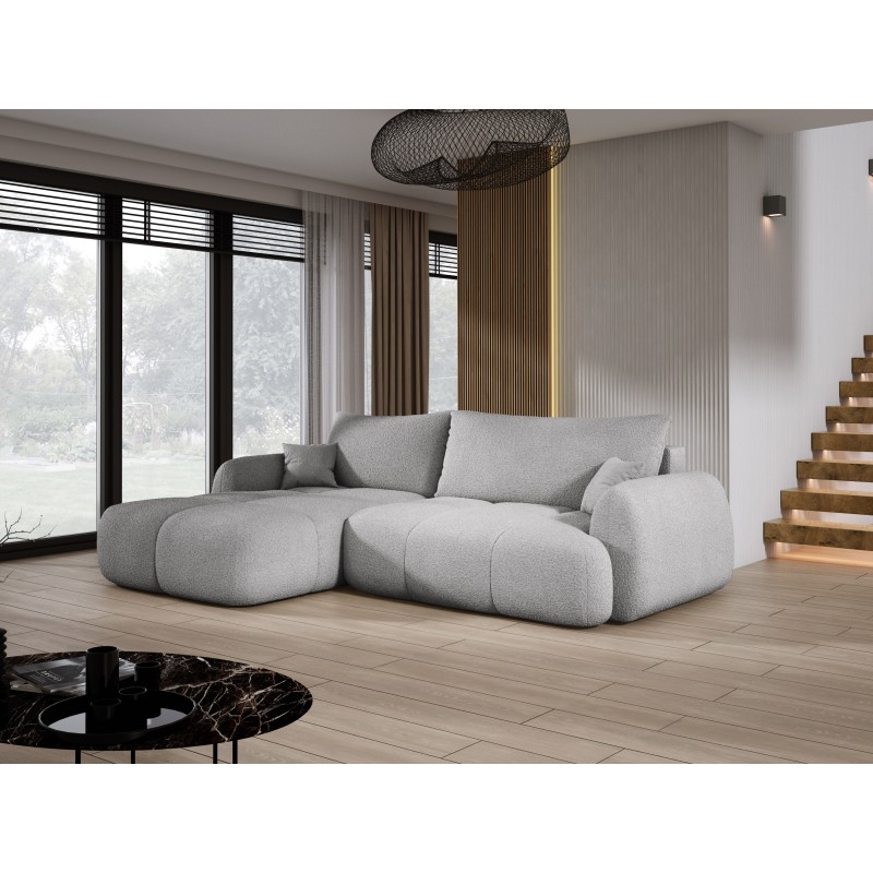 Narożnik COCO z funkcją spania poduszkami i pojemnikiem Now Or Never 83 DOMOHOME