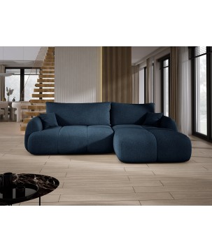 Narożnik COCO z funkcją spania poduszkami i pojemnikiem Now Or Never 79 DOMOHOME