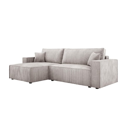 Narożnik POSO XL Lewostronny zestaw z poduszkami wolnostojący tkanina POSO 100 WERSAL