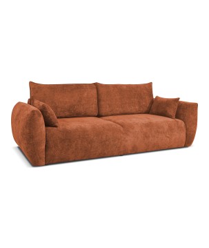 Sofa Kanapa SAPHIRE 3 osobowa wolnostojąca w tkaninie FLOW 09