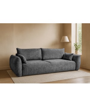 Sofa Kanapa SAPHIRE 3 osobowa wolnostojąca w tkaninie FLOW 21