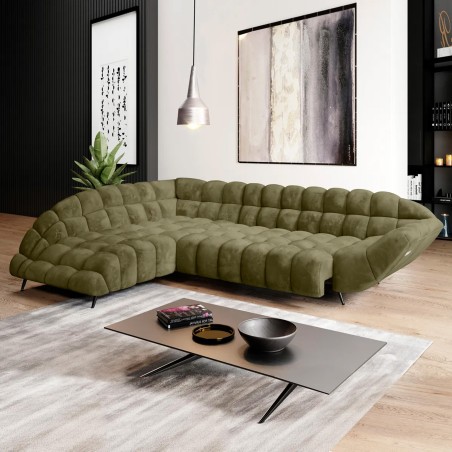 Narożnik GAPPA z Elektrycznym Wysuwanym Siedziskiem Monolith 38 WERSAL