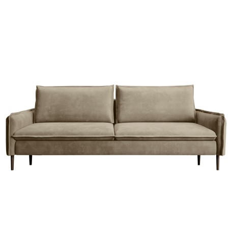 SOFA GLOSSY z funkcją spania i pojemnikiem,wolnostojąca w tkaninie APHRODITE 04 WERSAL