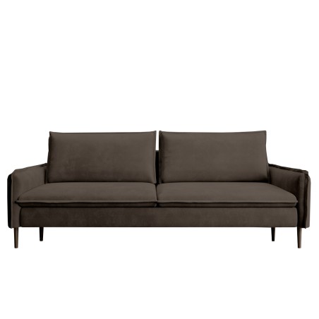 SOFA GLOSSY z funkcją spania i pojemnikiem,wolnostojąca w tkaninie APHRODITE 07 WERSAL