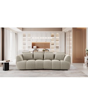 SOFA Kanapa BESSO wolnostojąca w tkaninie ARTICO 04