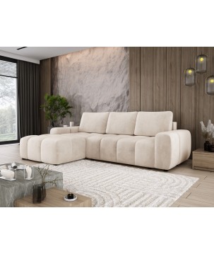 Narożnik MAILO funkcja spania DL z pojemnikiem SALVADOR 01 WERSAL