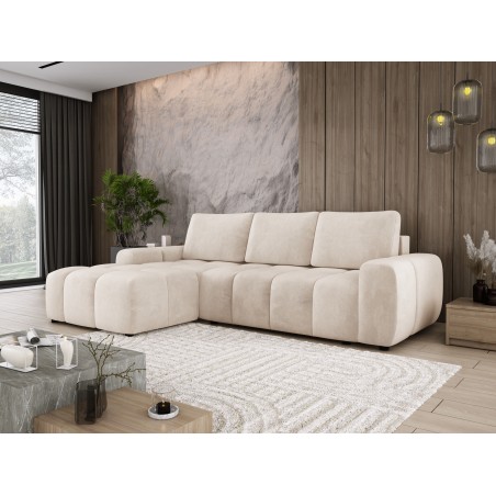 Narożnik MAILO funkcja spania DL z pojemnikiem SALVADOR 01 WERSAL