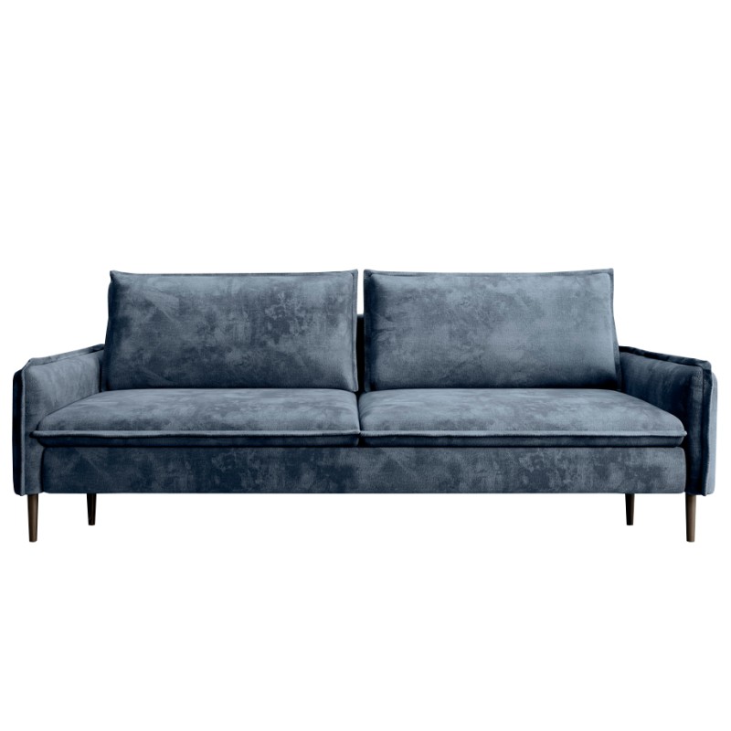 SOFA GLOSSY z funkcją spania i pojemnikiem,wolnostojąca w tkaninie APHRODITE 15 WERSAL