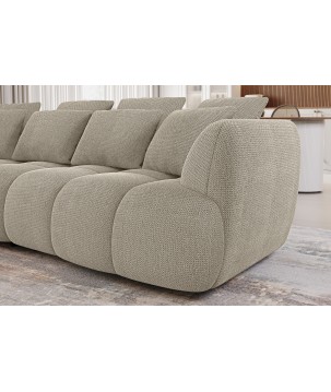 SOFA Kanapa BESSO wolnostojąca w tkaninie ARTICO 04