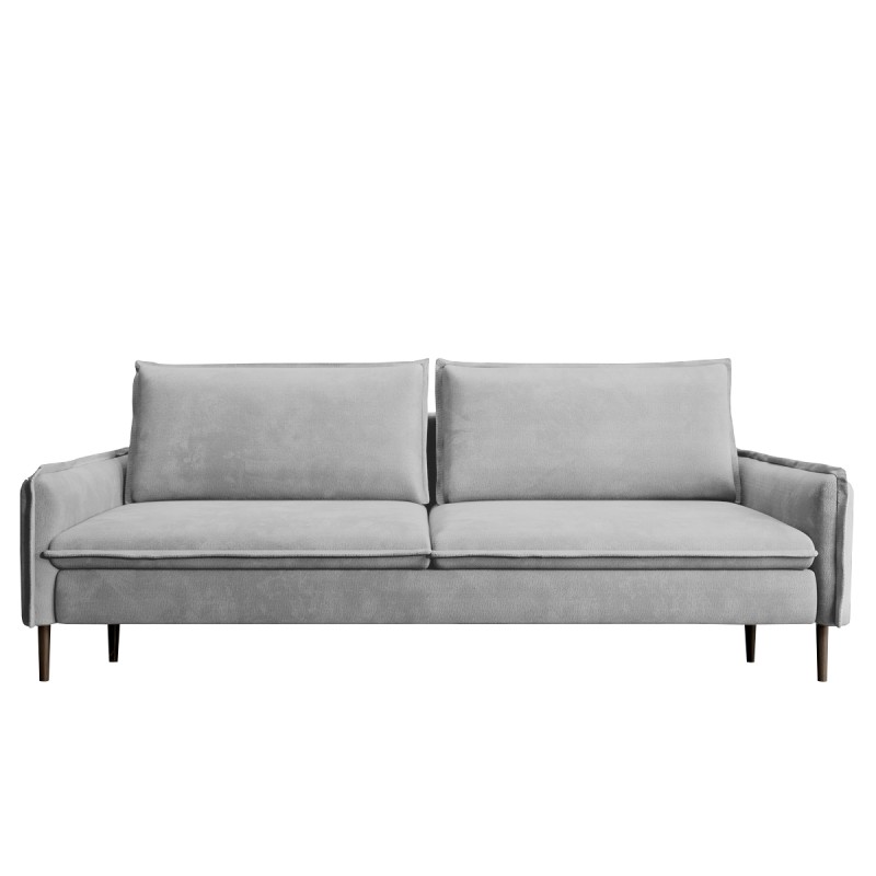 SOFA GLOSSY z funkcją spania i pojemnikiem,wolnostojąca w tkaninie APHRODITE 19 WERSAL