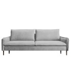 SOFA GLOSSY z funkcją spania i pojemnikiem,wolnostojąca w tkaninie APHRODITE 19 WERSAL