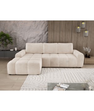 Narożnik MAILO funkcja spania DL z pojemnikiem SALVADOR 01 WERSAL