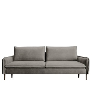 SOFA GLOSSY z funkcją spania i pojemnikiem,wolnostojąca w tkaninie APHRODITE 21 WERSAL