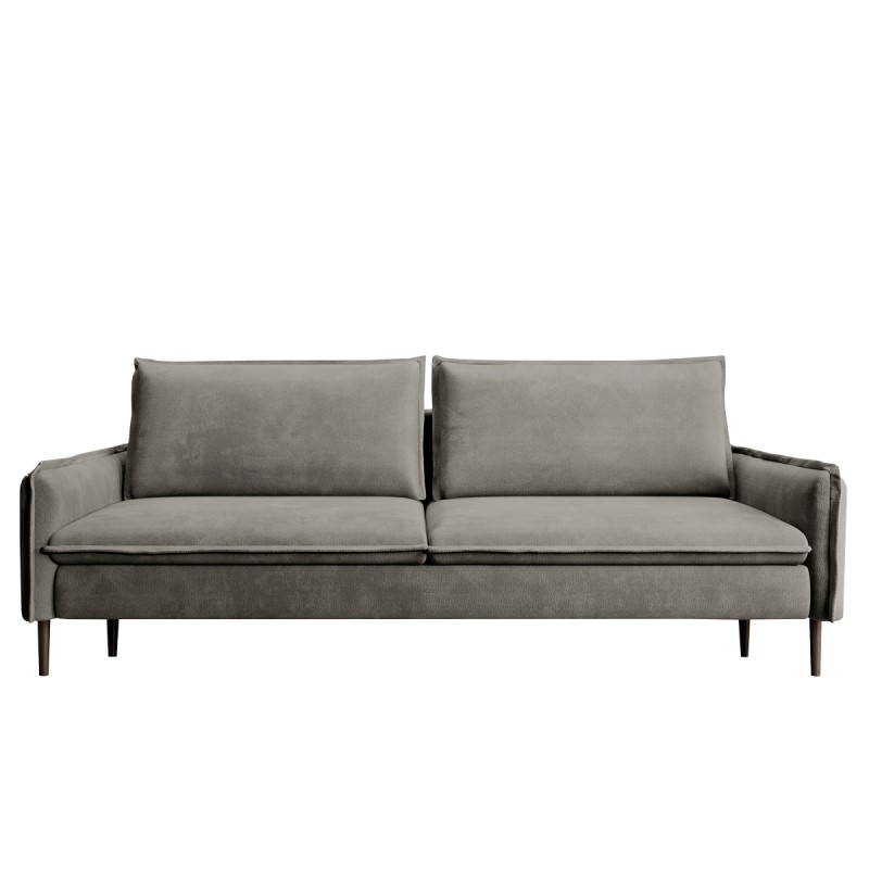 SOFA GLOSSY z funkcją spania i pojemnikiem,wolnostojąca w tkaninie APHRODITE 21 WERSAL