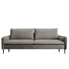 SOFA GLOSSY z funkcją spania i pojemnikiem,wolnostojąca w tkaninie APHRODITE 21 WERSAL