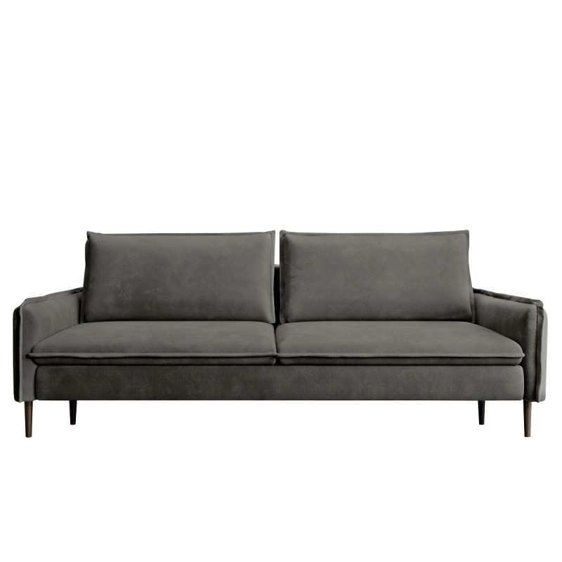 SOFA GLOSSY z funkcją spania i pojemnikiem,wolnostojąca w tkaninie APHRODITE 22 WERSAL