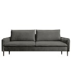 SOFA GLOSSY z funkcją spania i pojemnikiem,wolnostojąca w tkaninie APHRODITE 22 WERSAL