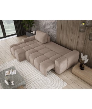 Narożnik MAILO funkcja spania DL z pojemnikiem SALVADOR 03 WERSAL