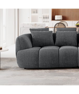 SOFA Kanapa BESSO wolnostojąca w tkaninie ARTICO 07