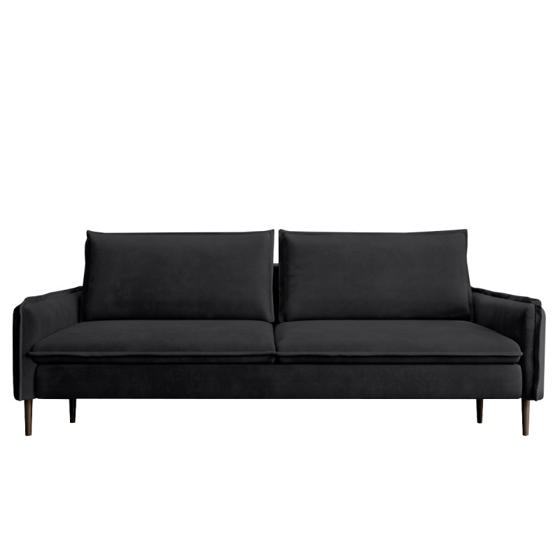 SOFA GLOSSY z funkcją spania i pojemnikiem,wolnostojąca w tkaninie APHRODITE 23 WERSAL