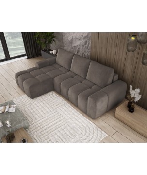 Narożnik MAILO funkcja spania DL z pojemnikiem SALVADOR 04 WERSAL