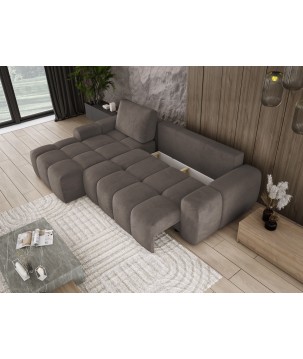 Narożnik MAILO funkcja spania DL z pojemnikiem SALVADOR 04 WERSAL