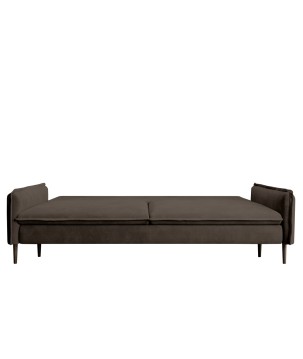 SOFA GLOSSY z funkcją spania i pojemnikiem,wolnostojąca w tkaninie APHRODITE 07 WERSAL