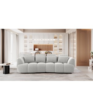 SOFA Kanapa BESSO wolnostojąca w tkaninie ARTICO 03