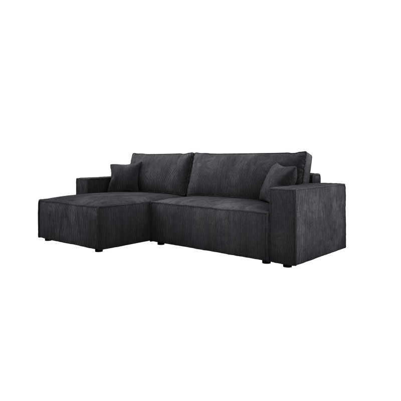 Narożnik POSO XL Lewostronny zestaw z poduszkami wolnostojący tkanina POSO 34 WERSAL