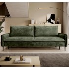 SOFA GLOSSY z funkcją spania i pojemnikiem,wolnostojąca w tkaninie APHRODITE 12 WERSAL