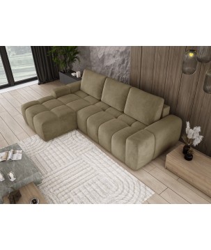 Narożnik MAILO funkcja spania DL z pojemnikiem SALVADOR 10 WERSAL