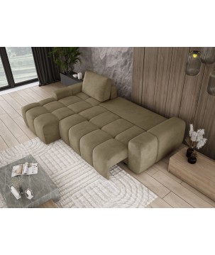 Narożnik MAILO funkcja spania DL z pojemnikiem SALVADOR 10 WERSAL