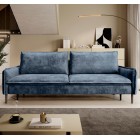 SOFA GLOSSY z funkcją spania i pojemnikiem,wolnostojąca w tkaninie APHRODITE 15 WERSAL