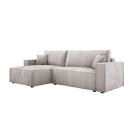 Narożnik POSO XL Lewostronny zestaw z poduszkami wolnostojący tkanina POSO 100 WERSAL